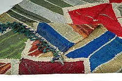 Moroccan Berber rug Boucherouite 120 x 280 cm