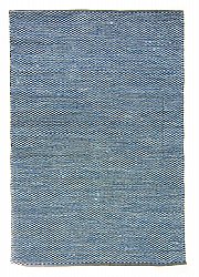 Rag rug - Tuva (blue)