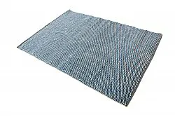 Rag rug - Tuva (blue)
