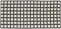 Plastic Mats - The Horredmatta Cross (black)