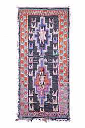 Moroccan Berber rug Boucherouite 310 x 140 cm