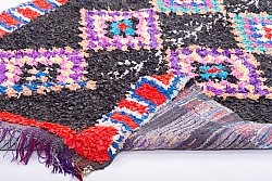 Moroccan Berber rug Boucherouite 300 x 130 cm