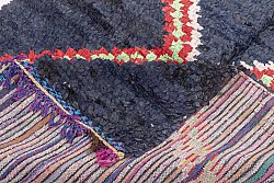 Moroccan Berber rug Boucherouite 265 x 135 cm