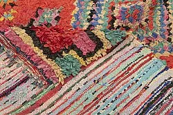 Moroccan Berber rug Boucherouite 245 x 140 cm