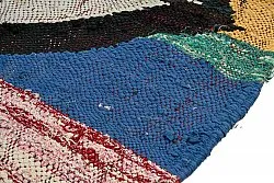 Moroccan Berber rug Boucherouite 140 x 305 cm