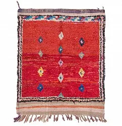 Moroccan Berber rug Boucherouite 170 x 135 cm