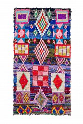 Moroccan Berber rug Boucherouite 275 x 155 cm
