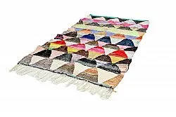 Moroccan Berber rug Boucherouite 145 x 270 cm