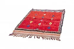 Moroccan Berber rug Boucherouite 170 x 135 cm