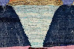 Moroccan Berber rug Boucherouite 145 x 270 cm