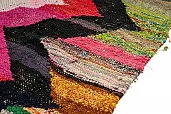 Moroccan Berber rug Boucherouite 135 x 305 cm