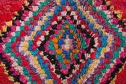 Moroccan Berber rug Boucherouite 290 x 140 cm