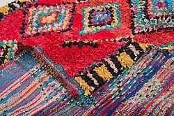 Moroccan Berber rug Boucherouite 290 x 140 cm