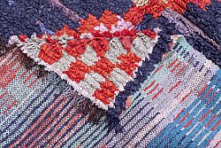 Moroccan Berber rug Boucherouite 205 x 125 cm