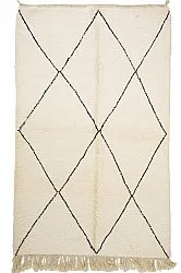 Kilim Moroccan Berber rug Beni Ourain 155 x 265 cm