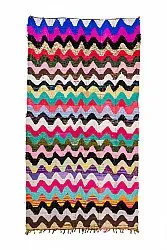 Moroccan Berber rug Boucherouite 165 x 305 cm