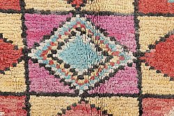 Moroccan Berber rug Boucherouite 275 x 130 cm