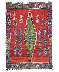 Moroccan Berber rug Boucherouite 290 x 155 cm