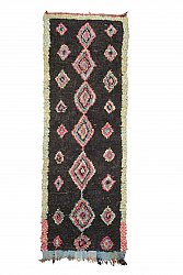 Moroccan Berber rug Boucherouite 405 x 130 cm