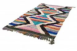 Moroccan Berber rug Boucherouite 135 x 245 cm