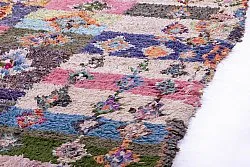 Moroccan Berber rug Boucherouite 275 x 145 cm