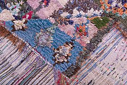 Moroccan Berber rug Boucherouite 275 x 145 cm