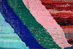 Moroccan Berber rug Boucherouite 135 x 275 cm