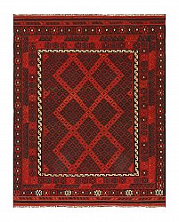 Kilim rug Afghan 264 x 216 cm
