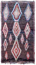 Moroccan Berber rug Boucherouite 270 x 150 cm