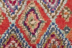 Moroccan Berber rug Boucherouite 285 x 100 cm