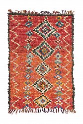 Moroccan Berber rug Boucherouite 185 x 125 cm