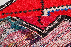 Moroccan Berber rug Boucherouite 305 x 145 cm