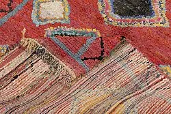 Moroccan Berber rug Boucherouite 200 x 120 cm
