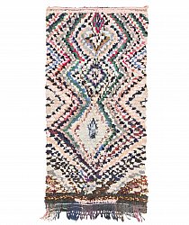 Moroccan Berber rug Boucherouite 175 x 95 cm