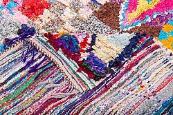 Moroccan Berber rug Boucherouite 195 x 150 cm