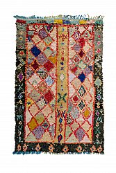 Moroccan Berber rug Boucherouite 230 x 155 cm