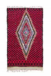 Moroccan Berber rug Boucherouite 255 x 145 cm