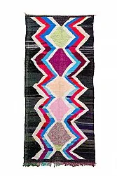 Moroccan Berber rug Boucherouite 150 x 315 cm