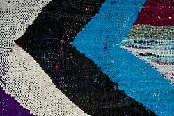 Moroccan Berber rug Boucherouite 140 x 255 cm