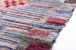 Moroccan Berber rug Boucherouite 270 x 145 cm