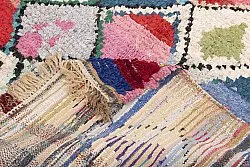 Moroccan Berber rug Boucherouite 195 x 165 cm