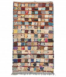 Moroccan Berber rug Boucherouite 205 x 115 cm