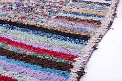 Moroccan Berber rug Boucherouite 280 x 110 cm