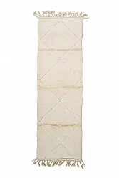 Kilim Moroccan Berber rug Beni Ourain 295 x 90 cm