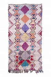 Moroccan Berber rug Boucherouite 265 x 135 cm