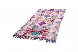 Moroccan Berber rug Boucherouite 265 x 135 cm