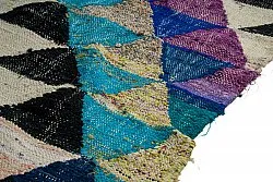 Moroccan Berber rug Boucherouite 130 x 250 cm