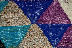 Moroccan Berber rug Boucherouite 130 x 250 cm