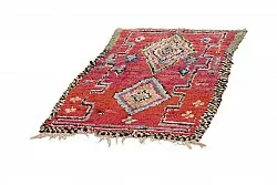 Moroccan Berber rug Boucherouite 185 x 110 cm