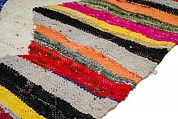 Moroccan Berber rug Boucherouite 135 x 270 cm